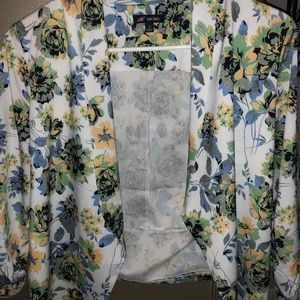 Floral blazer